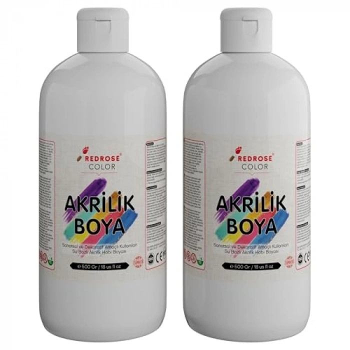 Beyaz Akrilik Set ile Düşüncelerinizi ve Projelerinizi Şekillendirin