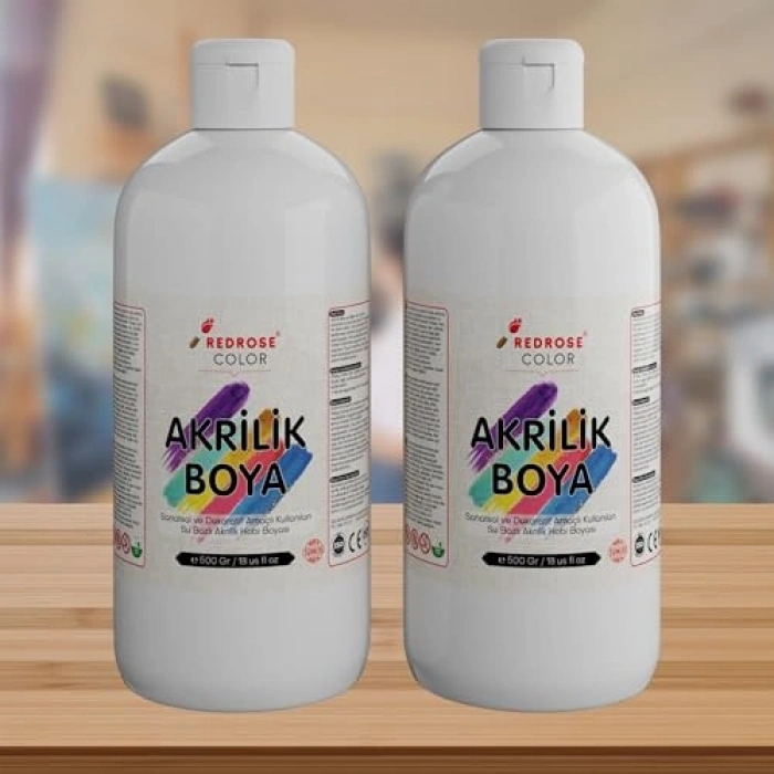 Beyaz Akrilik Set ile Düşüncelerinizi ve Projelerinizi Şekillendirin