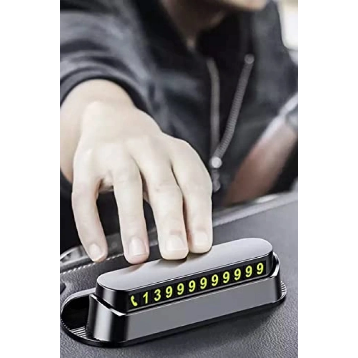 Beyaz Araç Parktel Numaratör, Kullanışlı Tasarım