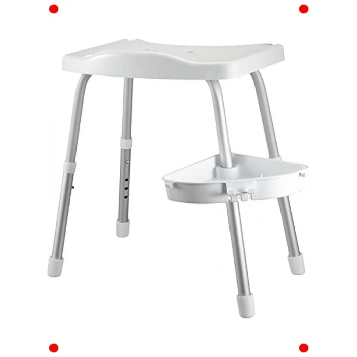 Beyaz Ayarlanabilir  Taburesi