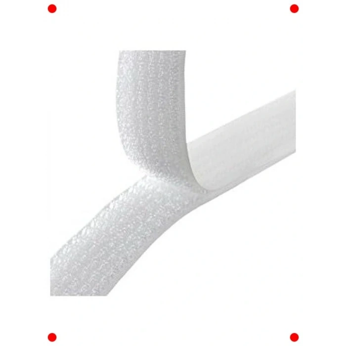 Beyaz Cırt Cırt Bant, dinden Yapışkanlı, 1 Metre