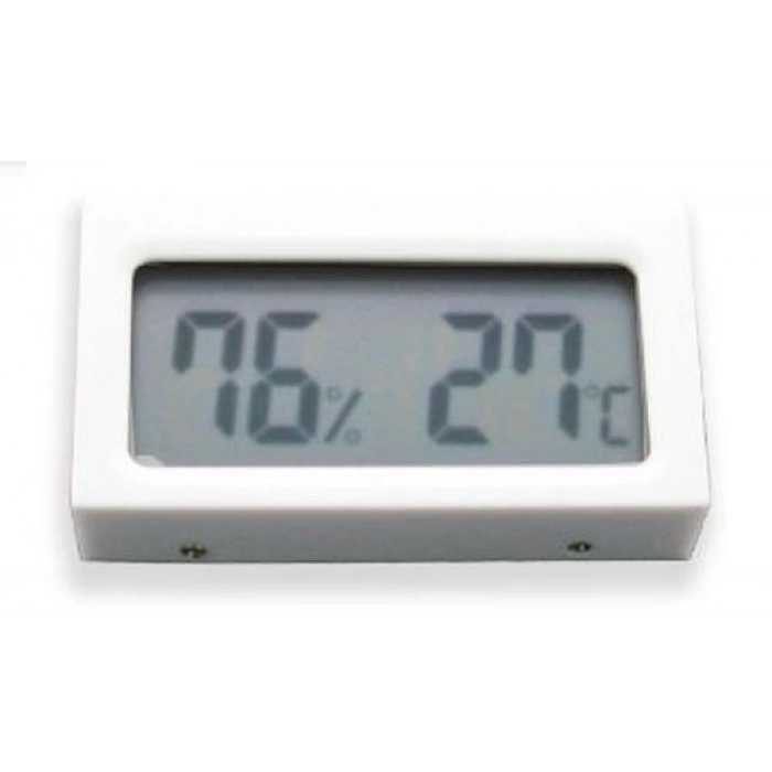 Beyaz Dijital Termometre ve Nem Ölçer, Kullanıcı Dostu