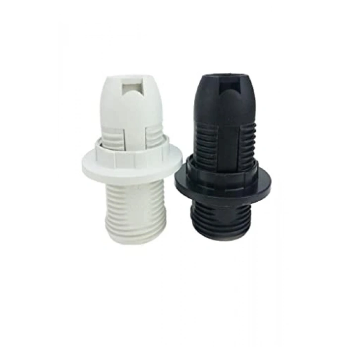 Beyaz Dişli E14 Avize Duy, Masa Lambası İçin Uygun