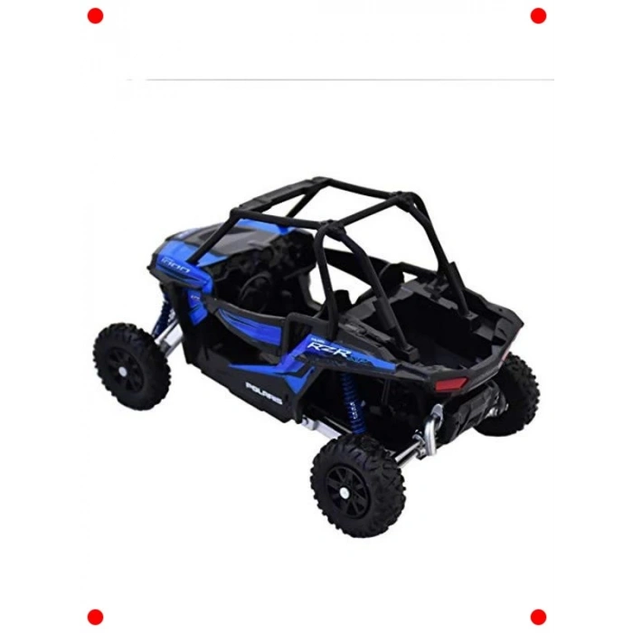 Beyaz Off-Road Araç Modeli - 1:18 Ölçek
