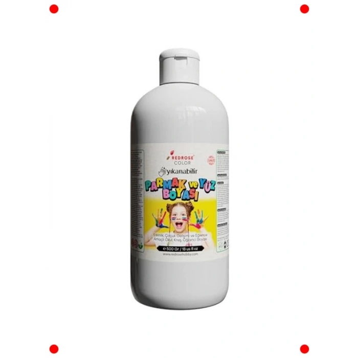 Beyaz Parmak Boyası, 500 gr
