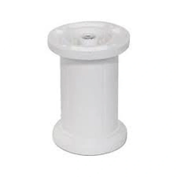 Beyaz Plastik Ayak, 10 cm Boyutunda, 10 Adet Set