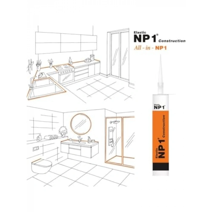 Beyaz Polimer Kartuş, 290 Ml