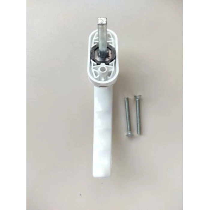 Beyaz Pvc Pimapen Pencere Kolu, 2 Adet