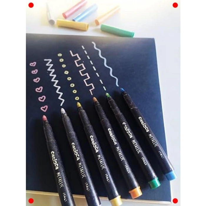 Beyaz Renkli Kalın Boya Kalemi