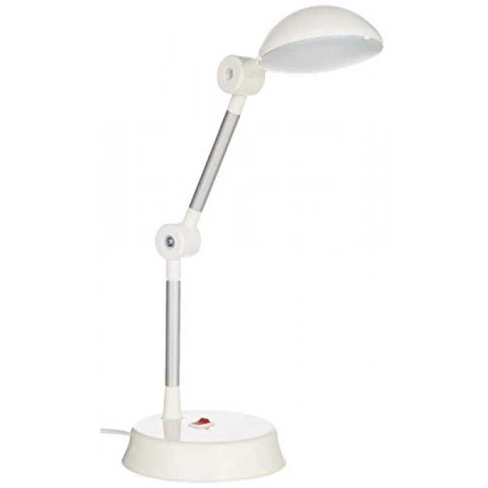 Beyaz Renkli Ledli Masa Lambası, Modern Tasarım