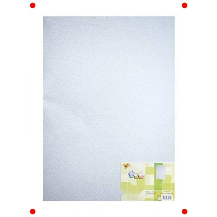 Beyaz Simli Eva Kağıdı 50x70 cm - El Sanatları için