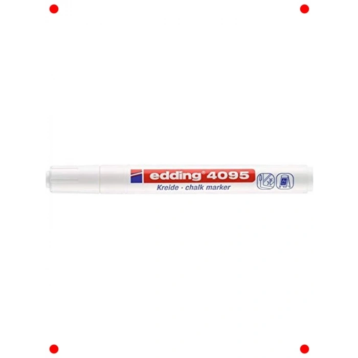 Beyaz Sıvı Tebeşir Kalemi - Yuvarlak Uç 2-3mm