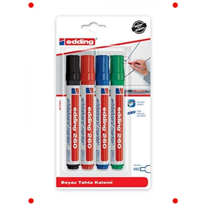 Beyaz Tahta Kalemi | Yuvarlak Uç | Tekli