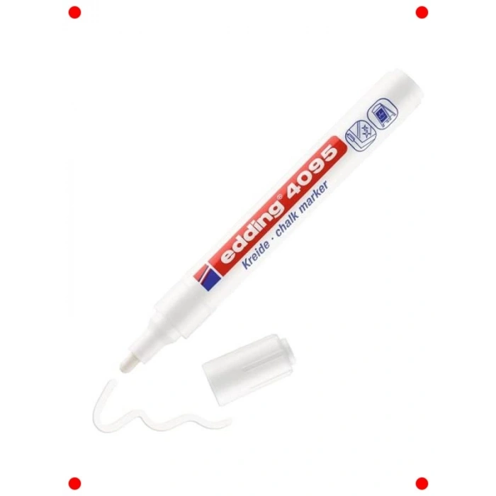 Beyaz Tebeşir Kalemi - Yuvarlak Uç 2-3 mm