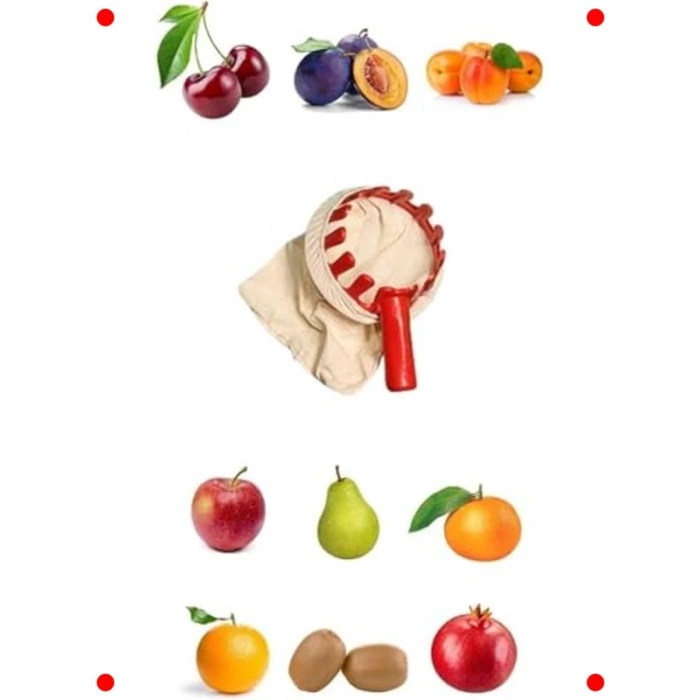 Bez Torbalı Meyve Toplama Aparatı - Bahçe İçin