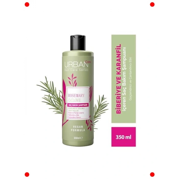 Biberiye & Karanfil Özlü Canlandırıcı Şampuan 350 ml