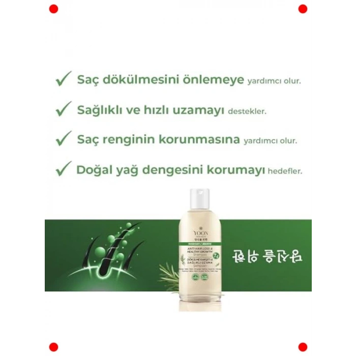 Biberiyeli Saç Dökülme Karşıtı Tuzsuz Şampuan 400ml