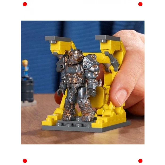 Bilim Kurgu Temalı Kırmızı Roket Yapım Seti