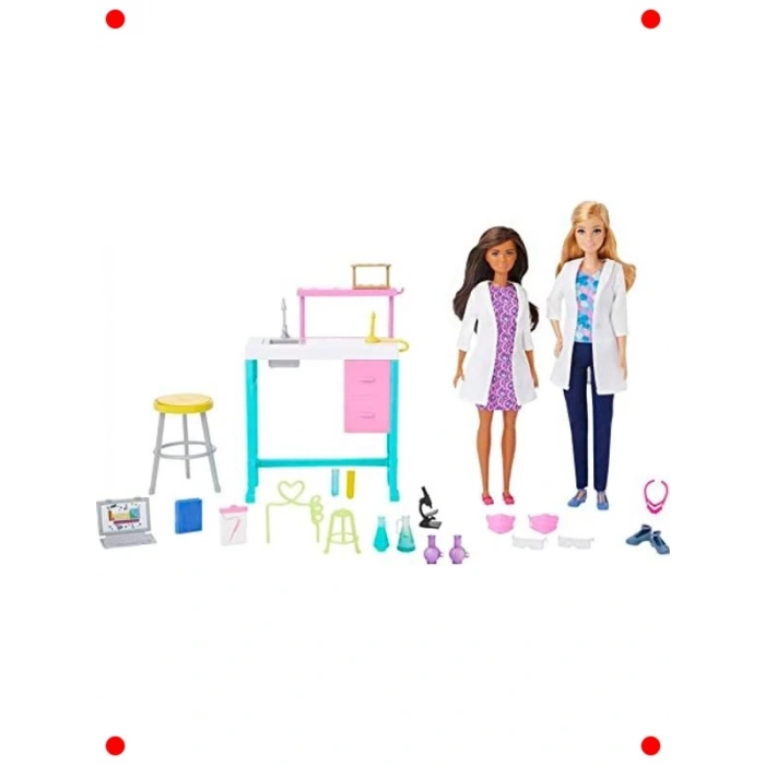 Bilim Laboratuvarı Seti - 2 Bebek ve Aksesuarlar