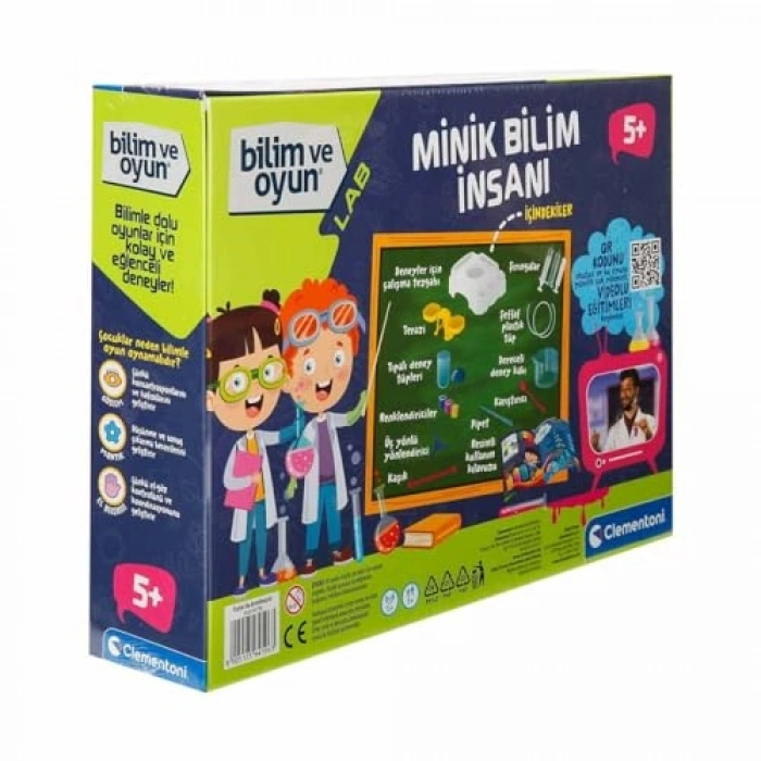 Bilim Temalı Eğlenceli Oyun Seti ile Öğrenirken Eğlenin