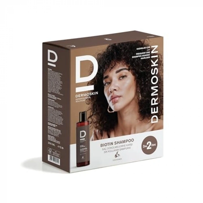 Biotin İçeren Şampuan, 3 Al 2 Öde Paket Fırsatı 200 ml