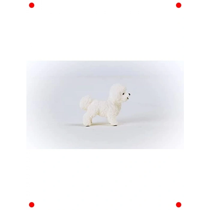 Bişon Çuha Köpek Figürü - Gerçekçi Oyuncak
