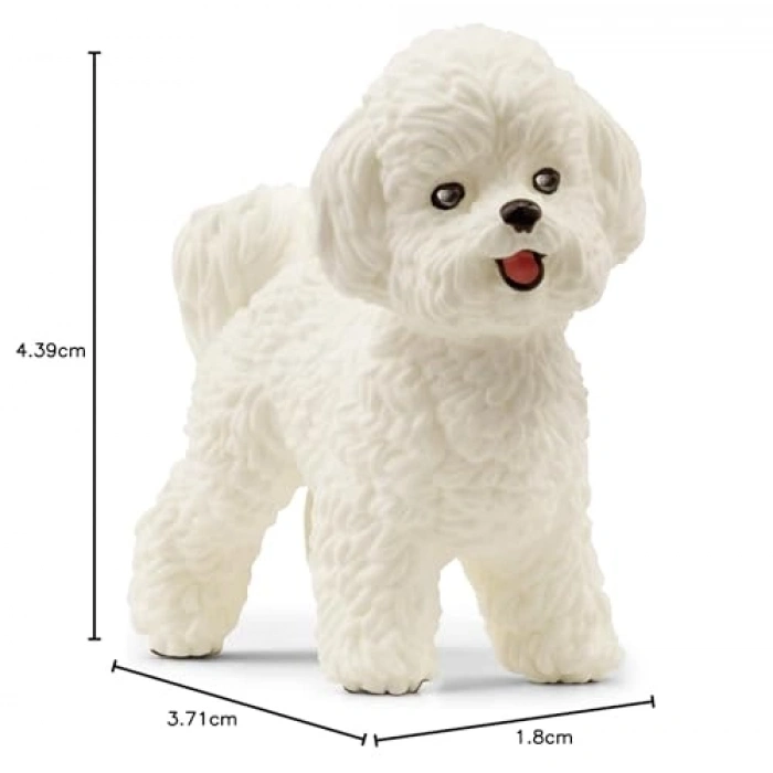 Bişon Çuha Köpek Figürü, Sevimli Oyuncak Koleksiyonu