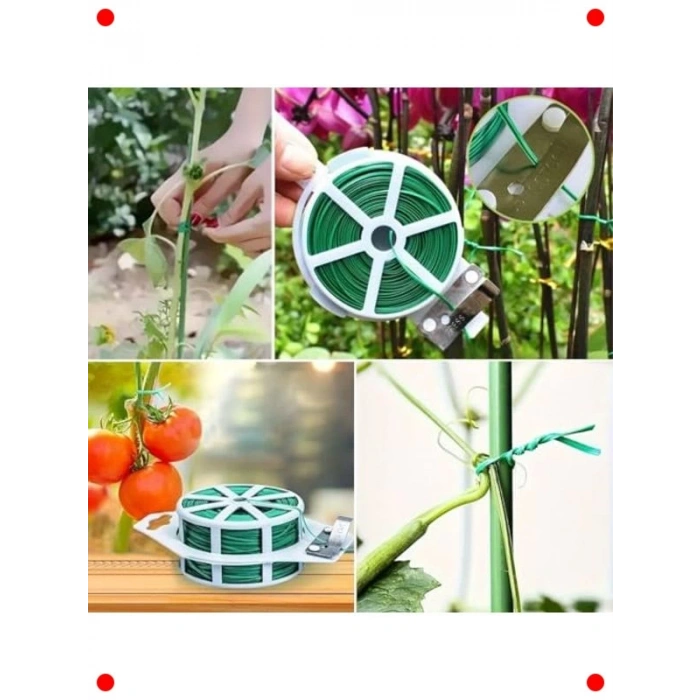 Bitki Destek Teli Kendiliğinden Kesicili 50 Metre