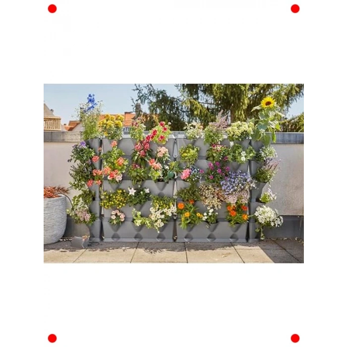 Bitki Köşe Sulama Seti - Dikey Bahçe Uyumlu