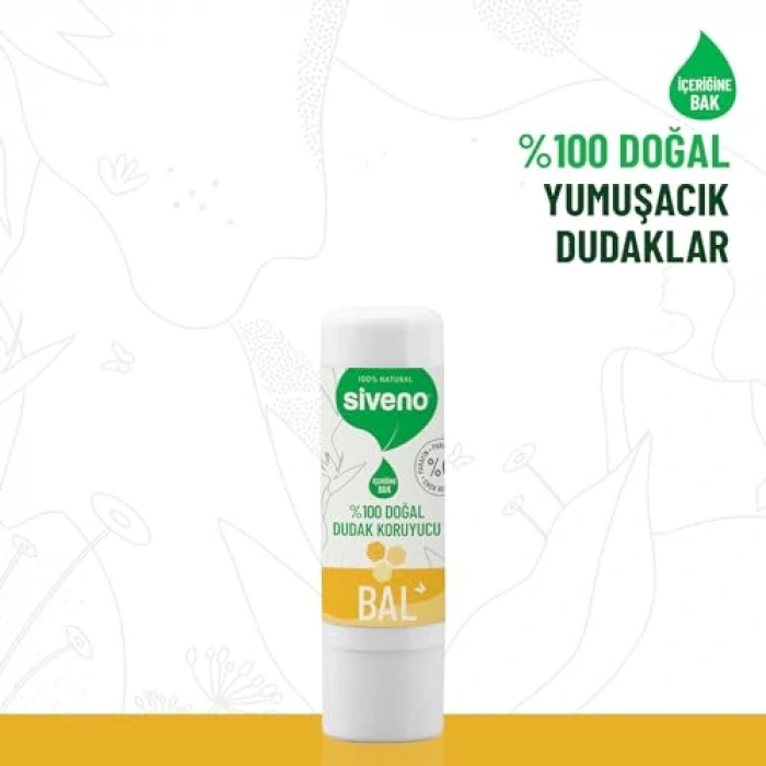 Bitkisel Dudak Koruyucu Balm 6 g - Nemlendirici ve Onarıcı