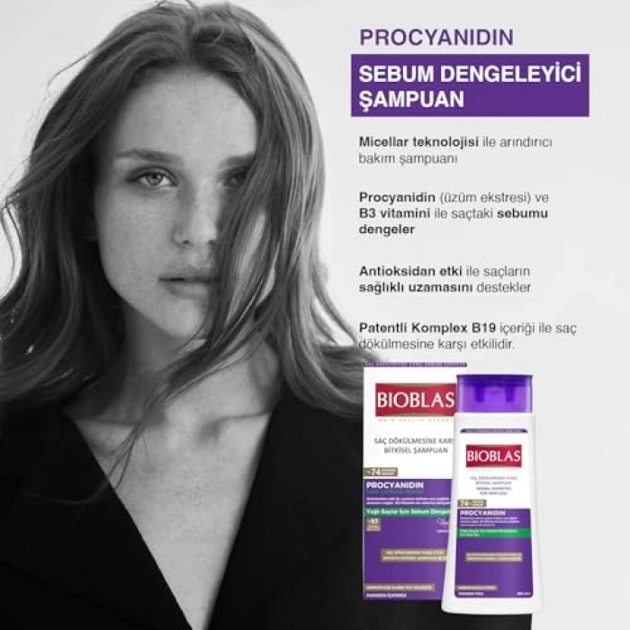 Bitkisel Kompleks Şampuan 360 ml Saç Dökülmesine Karşı