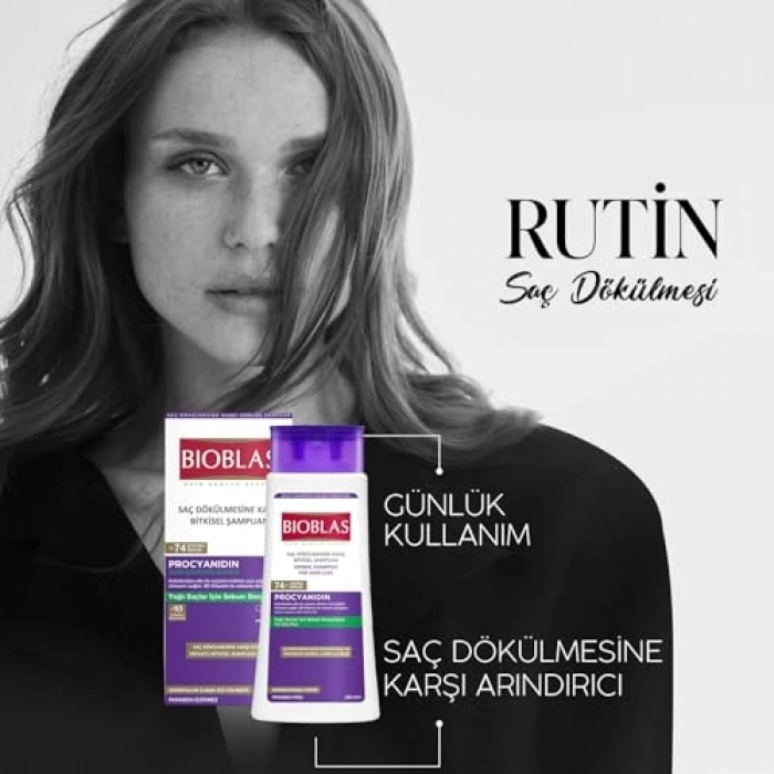 Bitkisel Kompleks Şampuan 360 ml Saç Dökülmesine Karşı