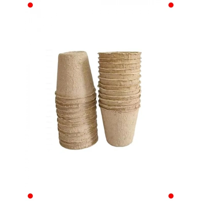 Biyobozunur Fideleme Saksısı - 12li Paket