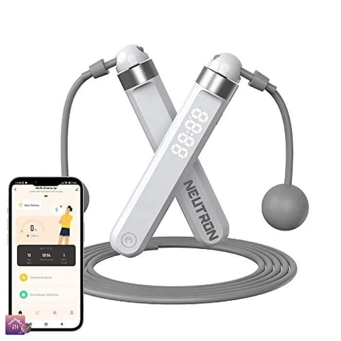 Bluetooth Atlama İpi, Ayarlanabilir Kablo ile Egzersiz