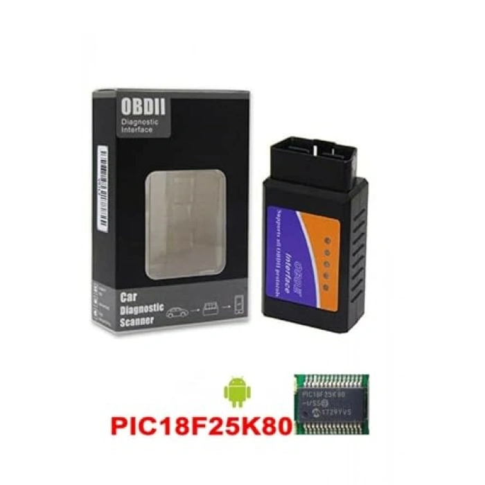 Bluetooth Bağlantılı OBD II Diagnostik Cihazı Android için