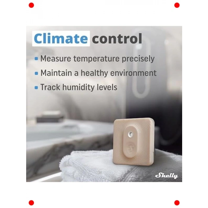 Bluetooth Sıcaklık & Nem Sensörü, IP54