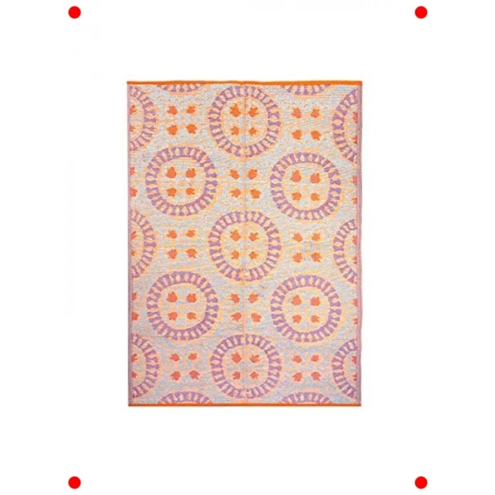 Boho Desenli Dış Mekan Halısı 180x120cm