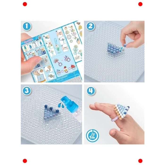 Boncuklu Dondurma ve Tatlı Tasarım Seti