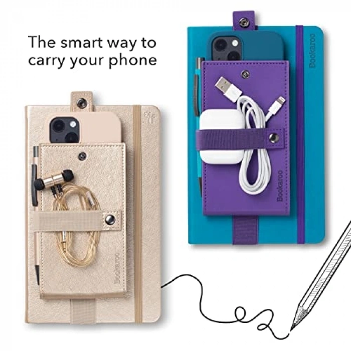 Bookaroo Defter Üstü Telefon Kılıfı Koyu Kır