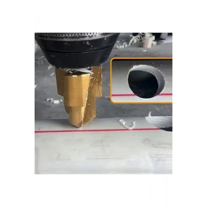 Boru Onarımı için Pvc Rayba Matkap Ucu Seti - 3 Boy