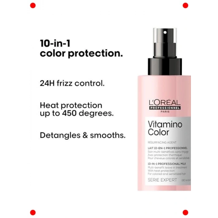 Boyalı Saçlar İçin 10 Etkili Mucize Bakım Spreyi 190ml