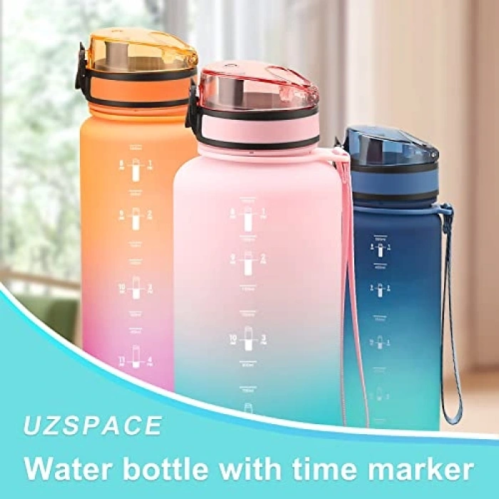 BPA İçermeyen 500ml/800ml/1000ml Su Şişeleri, Sızdırmaz