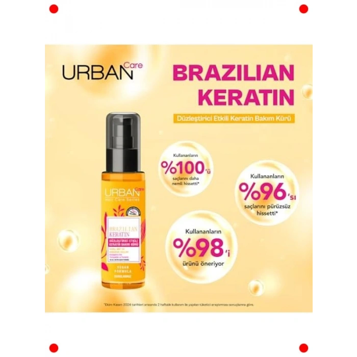 Brezilya Keratinli Yoğun Saç Serumu, 75 ml