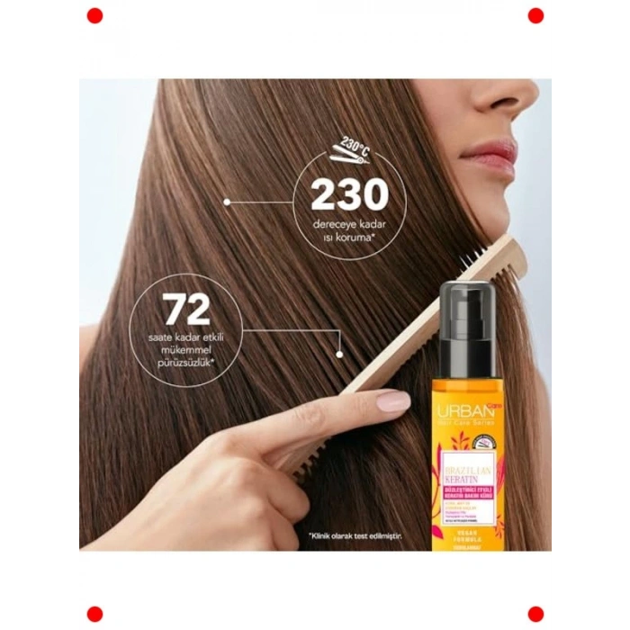 Brezilya Keratinli Yoğun Saç Serumu, 75 ml