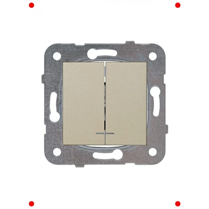 Bronz Komütatör Anahtar Mekanizması ve Kapağı