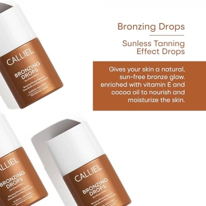 Bronzlaştırıcı Damla, Işıltılı ve Canlı Bir Görünüm