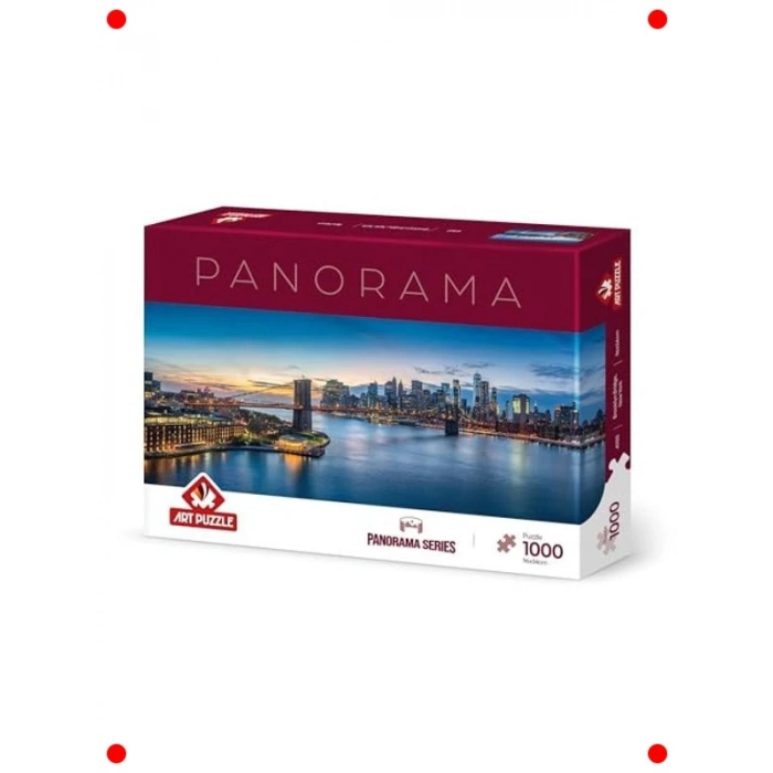 Brooklyn Köprüsü 1000 Parça Panoramik Yapboz
