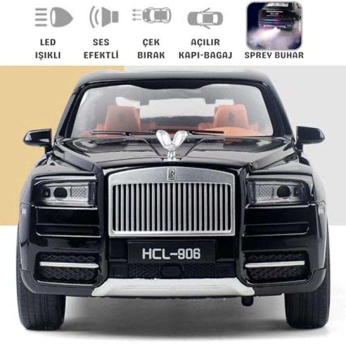 Buhar Atan Metal Araba: Ses Efektli Koleksiyonluk Model