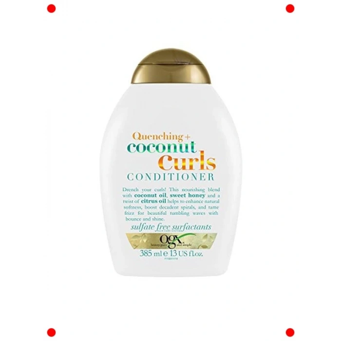 Bukleli Saçlar İçin Sülfatsız Hindistan Cevizli Bakım Kremi 385ml