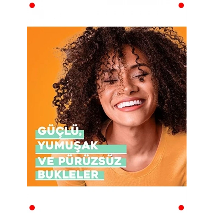 Bukleli Saçlar İçin Sülfatsız Hindistan Cevizli Bakım Kremi 385ml